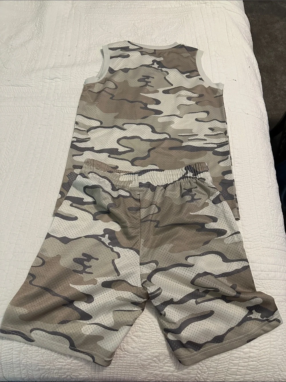Champion Kids Camo Tank & Shorts Set - Tan, Brown, Green